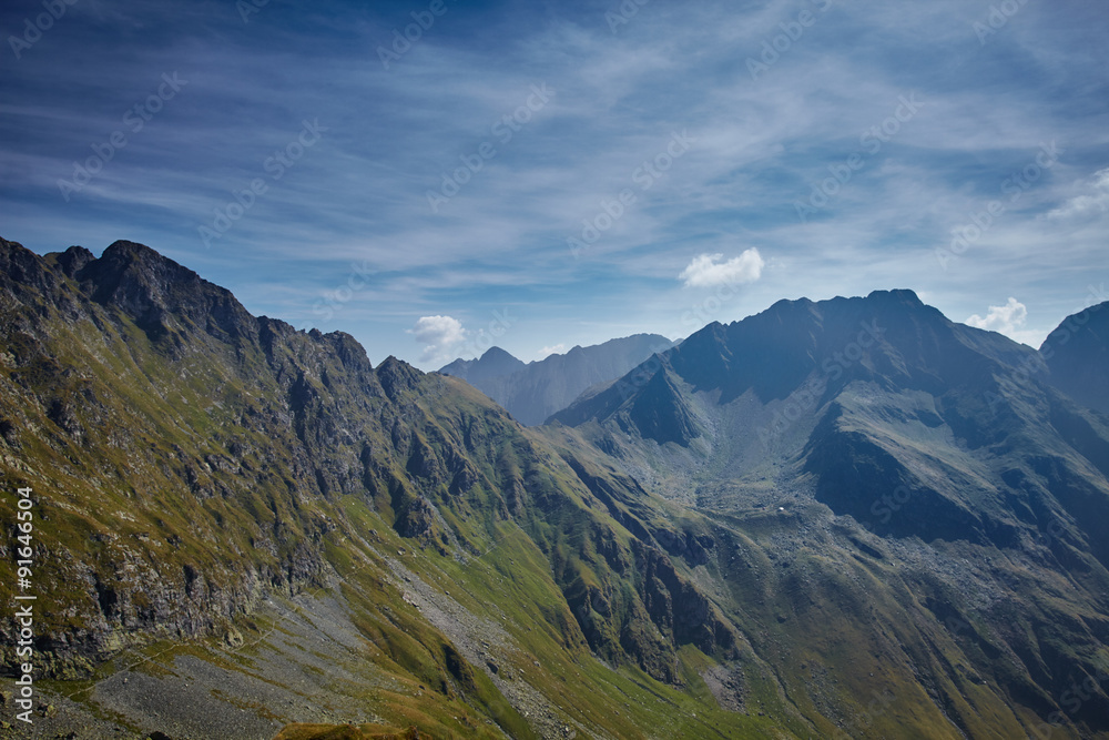 Obraz premium Mountain range landscape