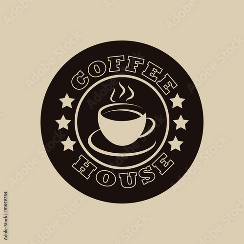 Coffee house logo