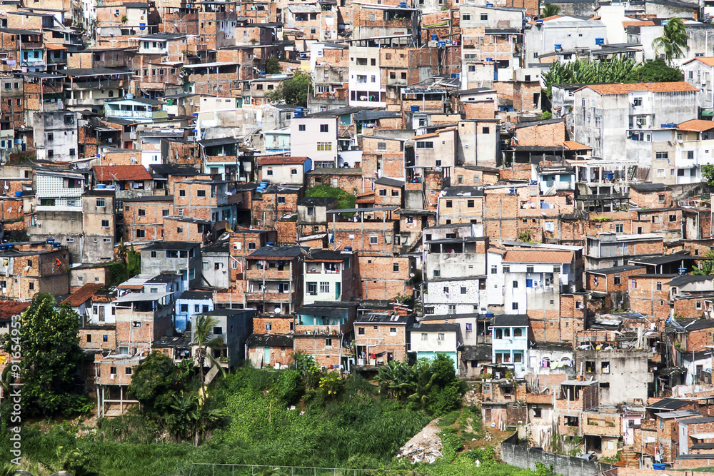 Favela di Salvador Bahia, Brasile