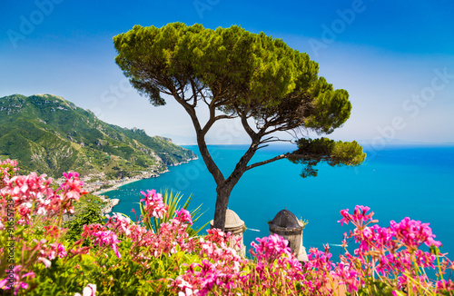 Obraz na płótnie Amalfi Coast, Campania, Italy w salonie