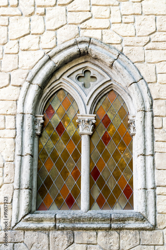 Window in medieval style.