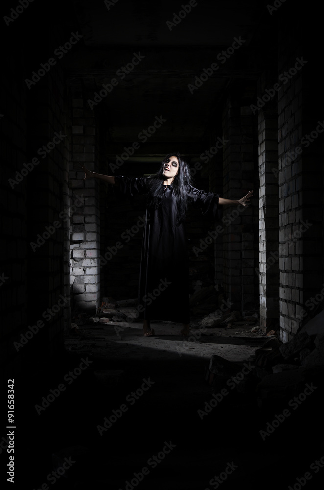 Fototapeta premium Zombie girl