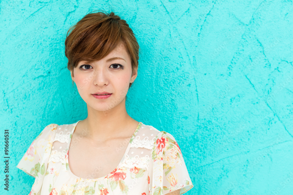 Obraz premium 女性ポートレイト