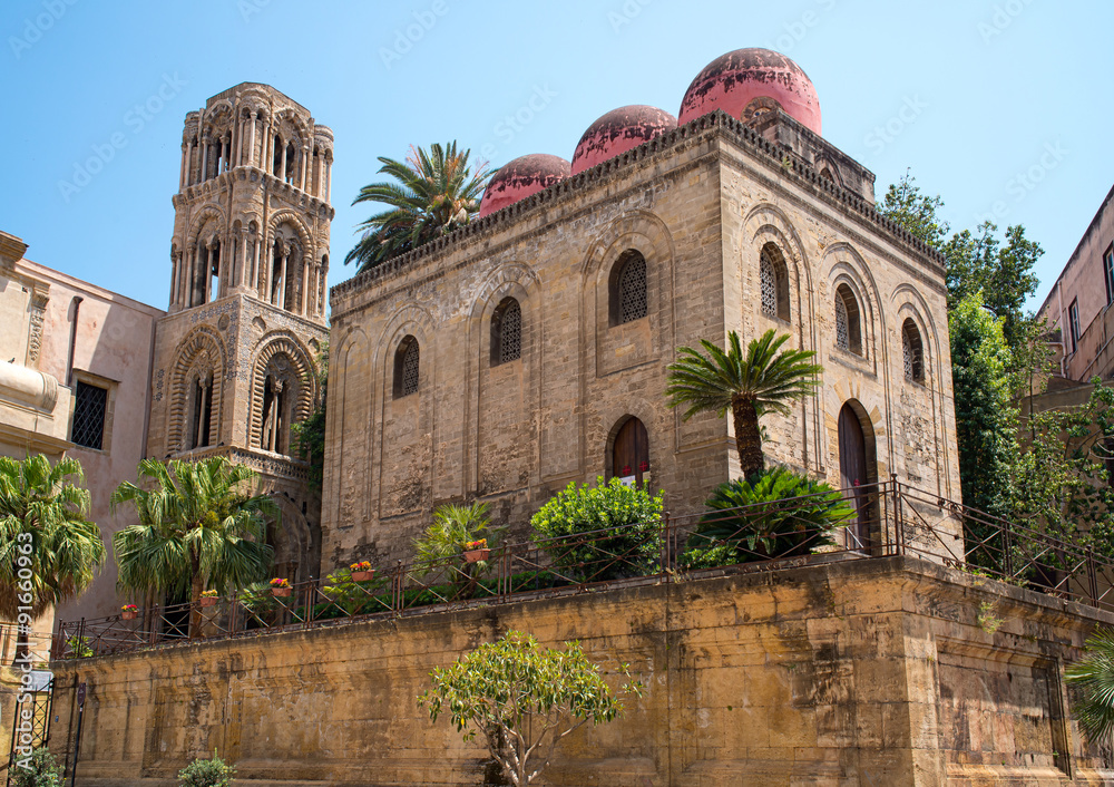 San Cataldo church in Palermo, Sicily.