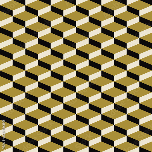 seamless pattern of art deco blocks