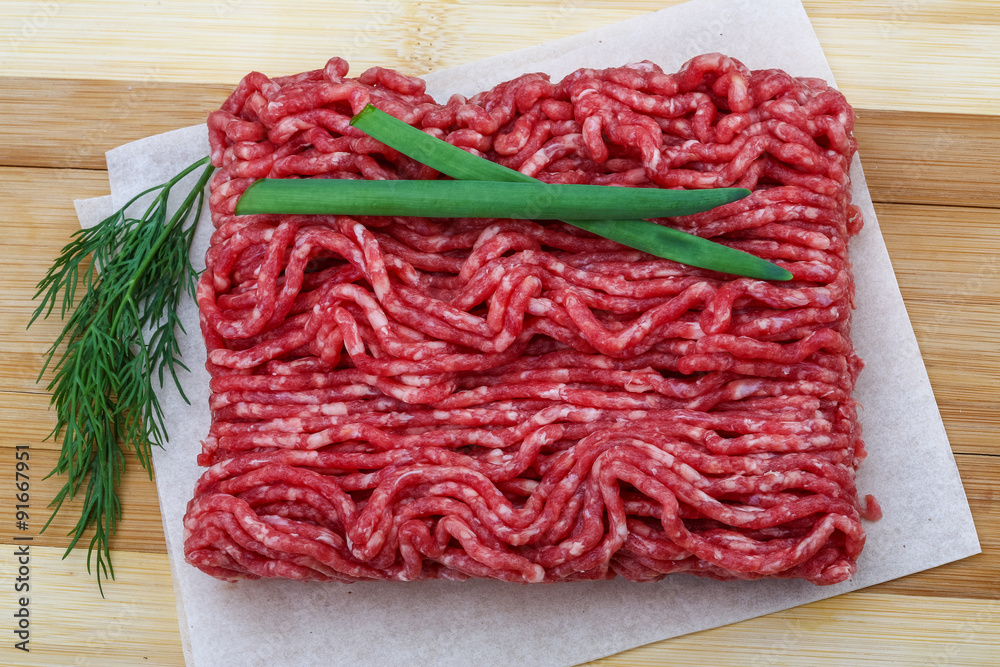 Raw minced meat Raw minced meat