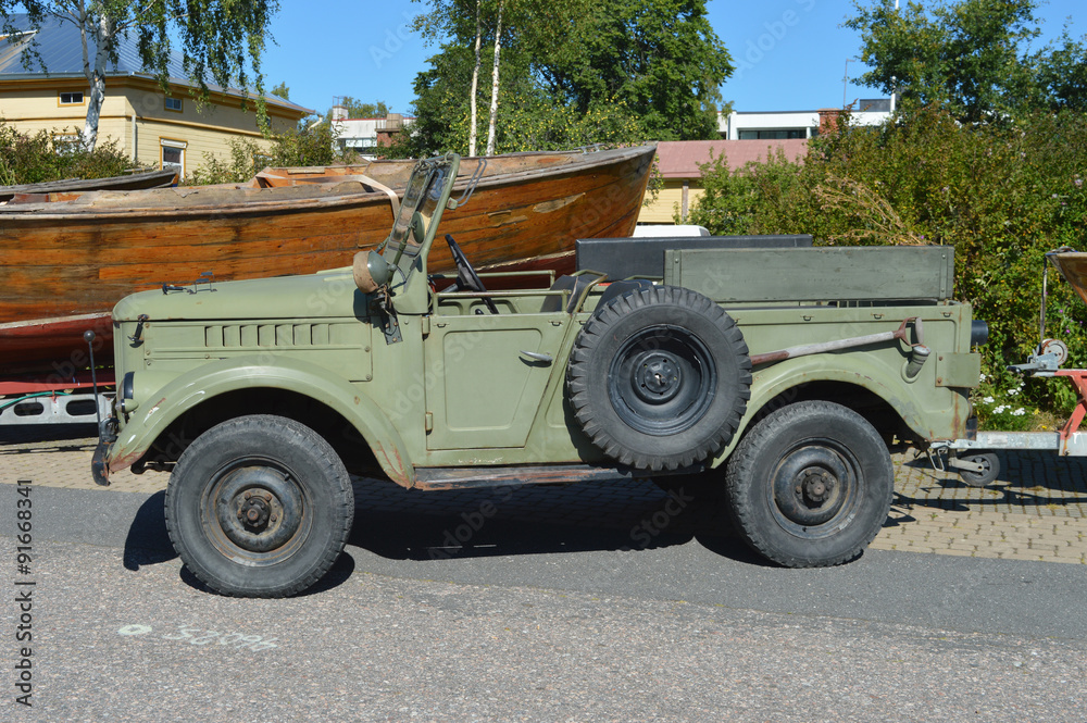 Vintage Offroad Car