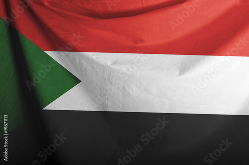 Sudan Waving Flag
