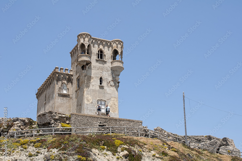 Castillo de Santa Catalina en Tarifa provincia de Cádiz, Andalucía