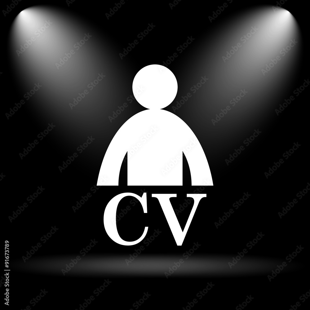 CV icon