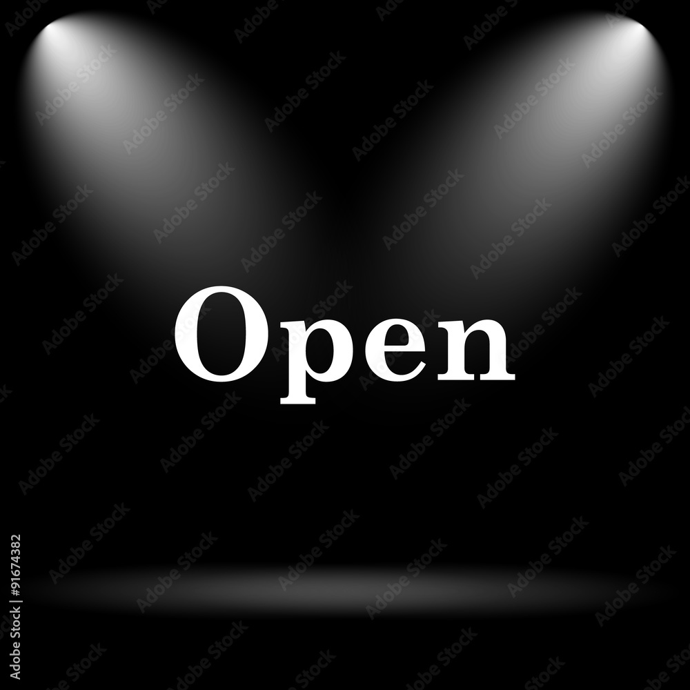 Open icon Open icon