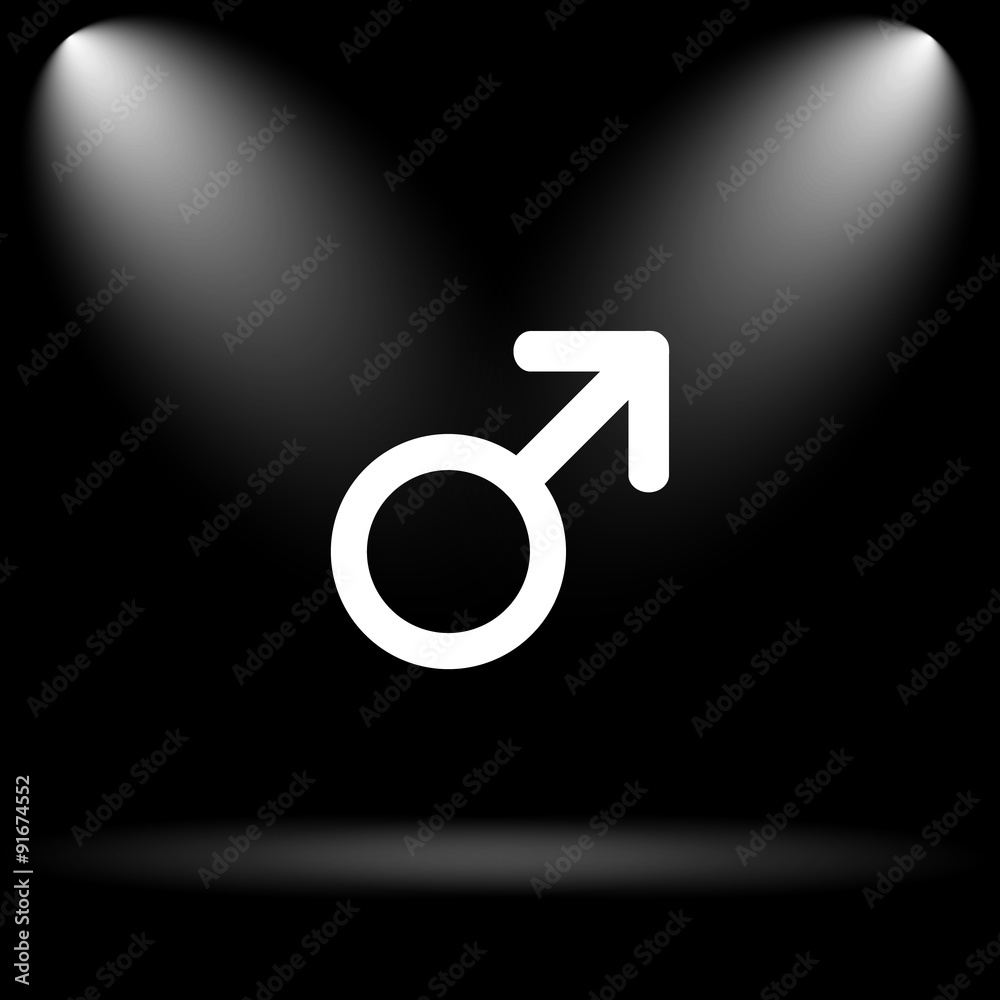 Male sign icon