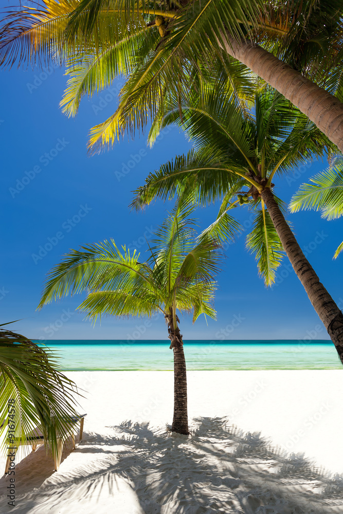 Obraz premium White beach