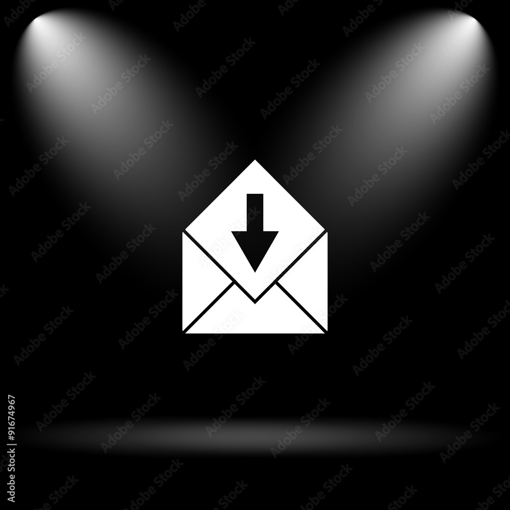 Receive e-mail icon Receive e-mail icon