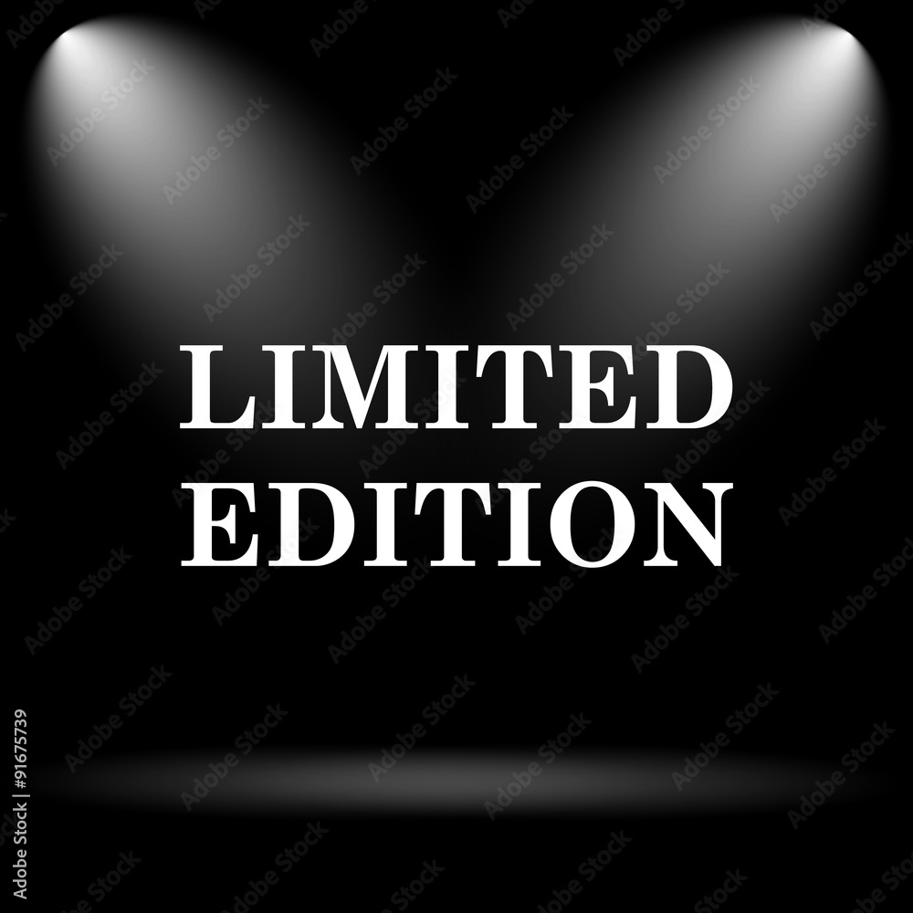 Fototapeta premium Limited edition icon