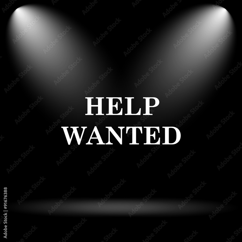 Help wanted icon Help wanted icon