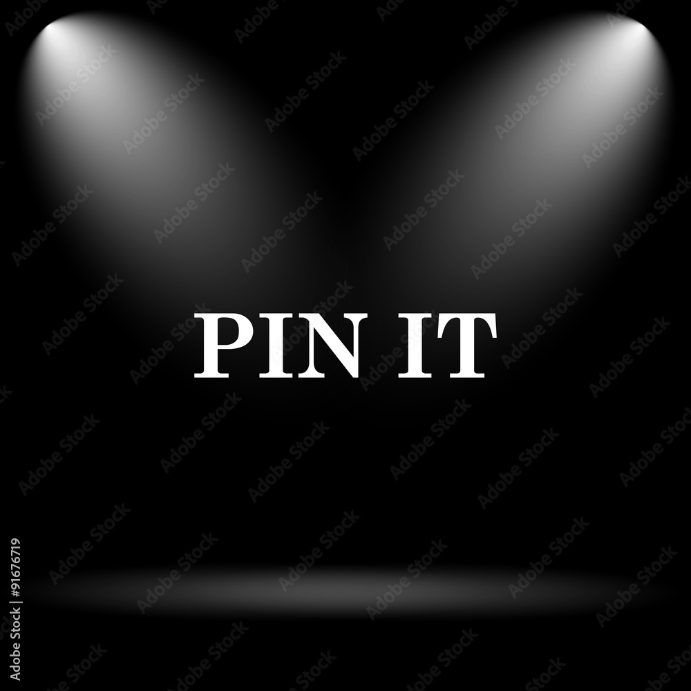 Pin it icon