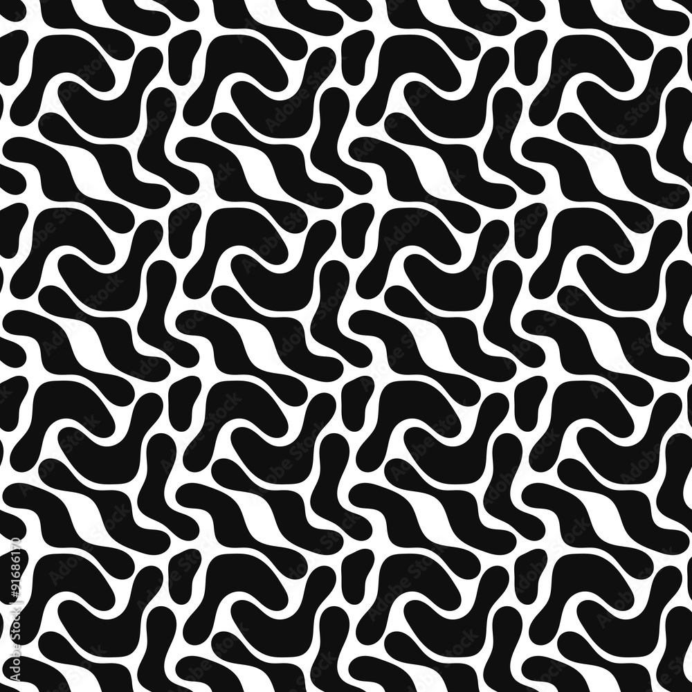Abstract background - black and white spotty background Abstract background - black and white spotty background