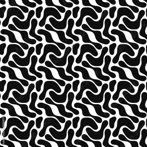 Abstract background - black and white spotty background