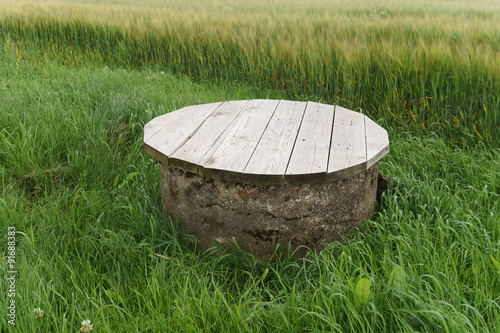  Agriculture drain well with cup