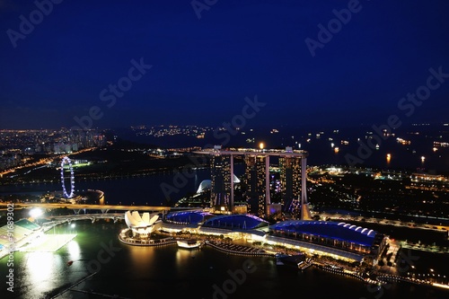 シンガポールの夜景 © hit1912