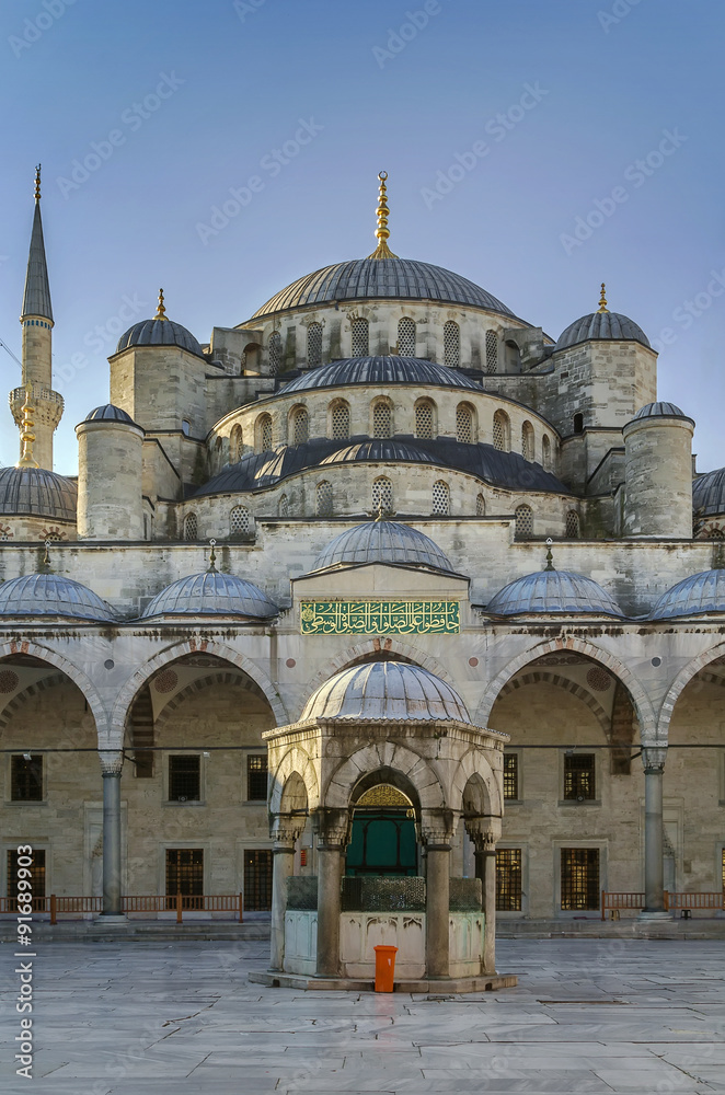 Fototapeta premium Sultan Ahmed Mosque, Istanbul