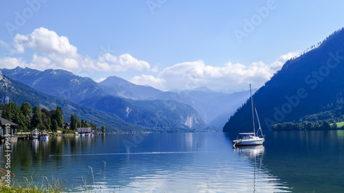 Berglandschaft am Grundlsee in der Steiermark