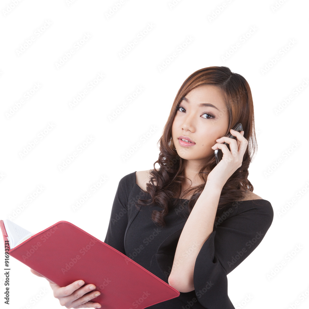 Businesswoman walking talking on mobile phone. talking on mobile Businesswoman walking talking on mobile phone. talking on mobile