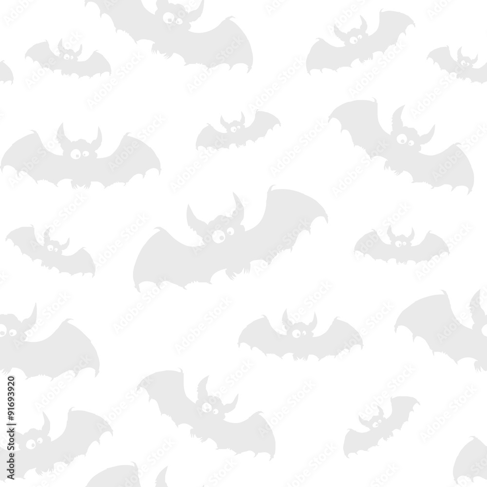 bat drawn vector illustration seamless texture on a white backgr bat drawn vector illustration seamless texture on a white backgr