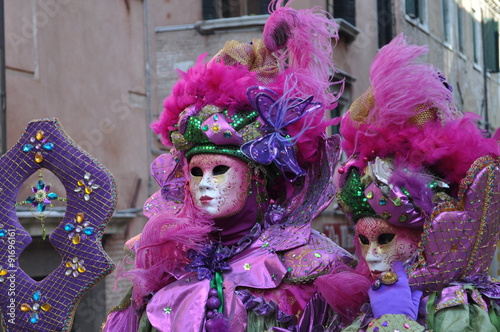 Fototapeta Naklejka Na Ścianę i Meble -  Venise, carnaval, costumes