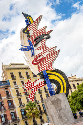 Barcelona Head, El Cap de Barcelone, Roy Lichtenstein