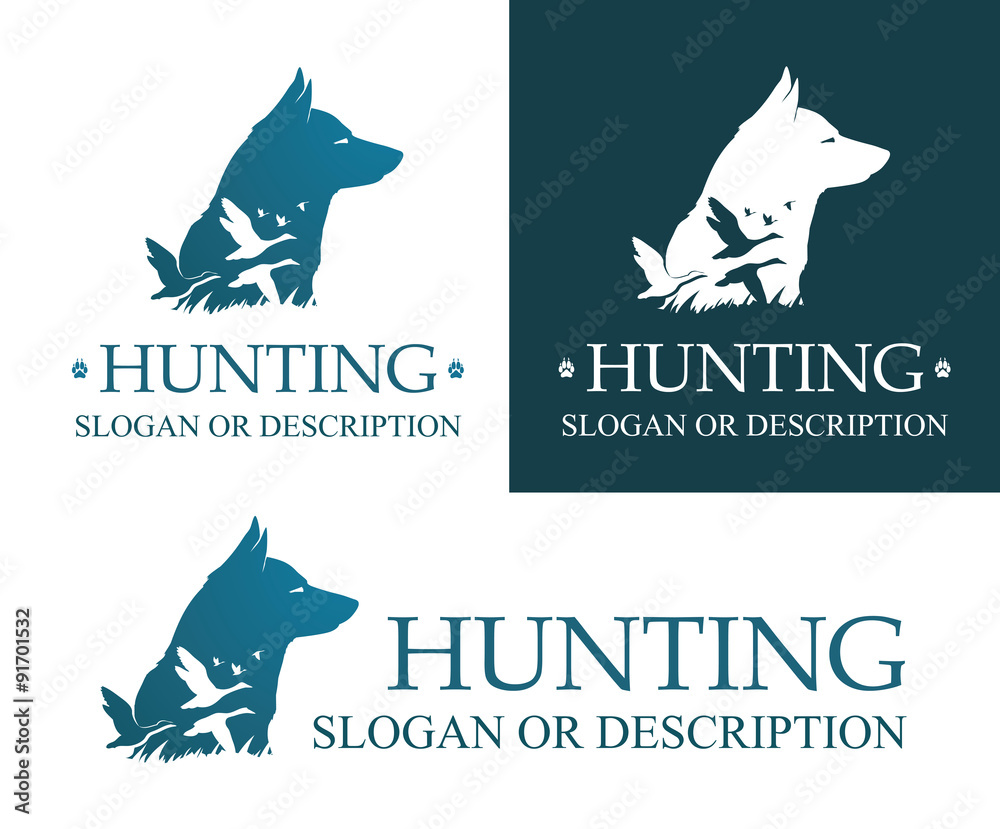 Hunting Dog Logo
