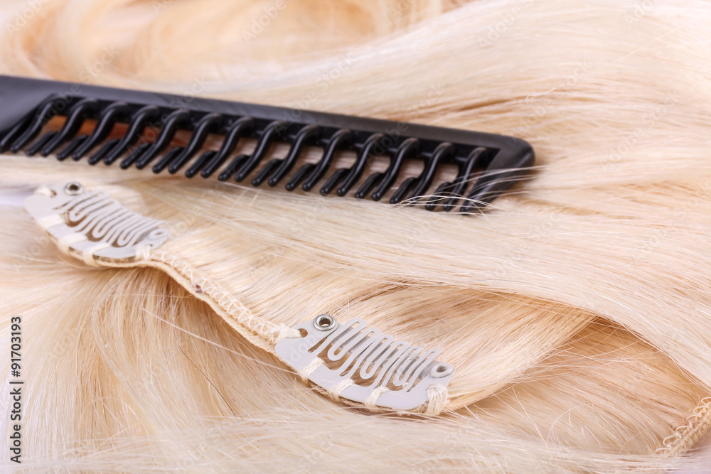 Obraz premium Hair extensions