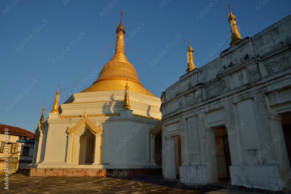 Old temple in Hsipaw, Myanmar.