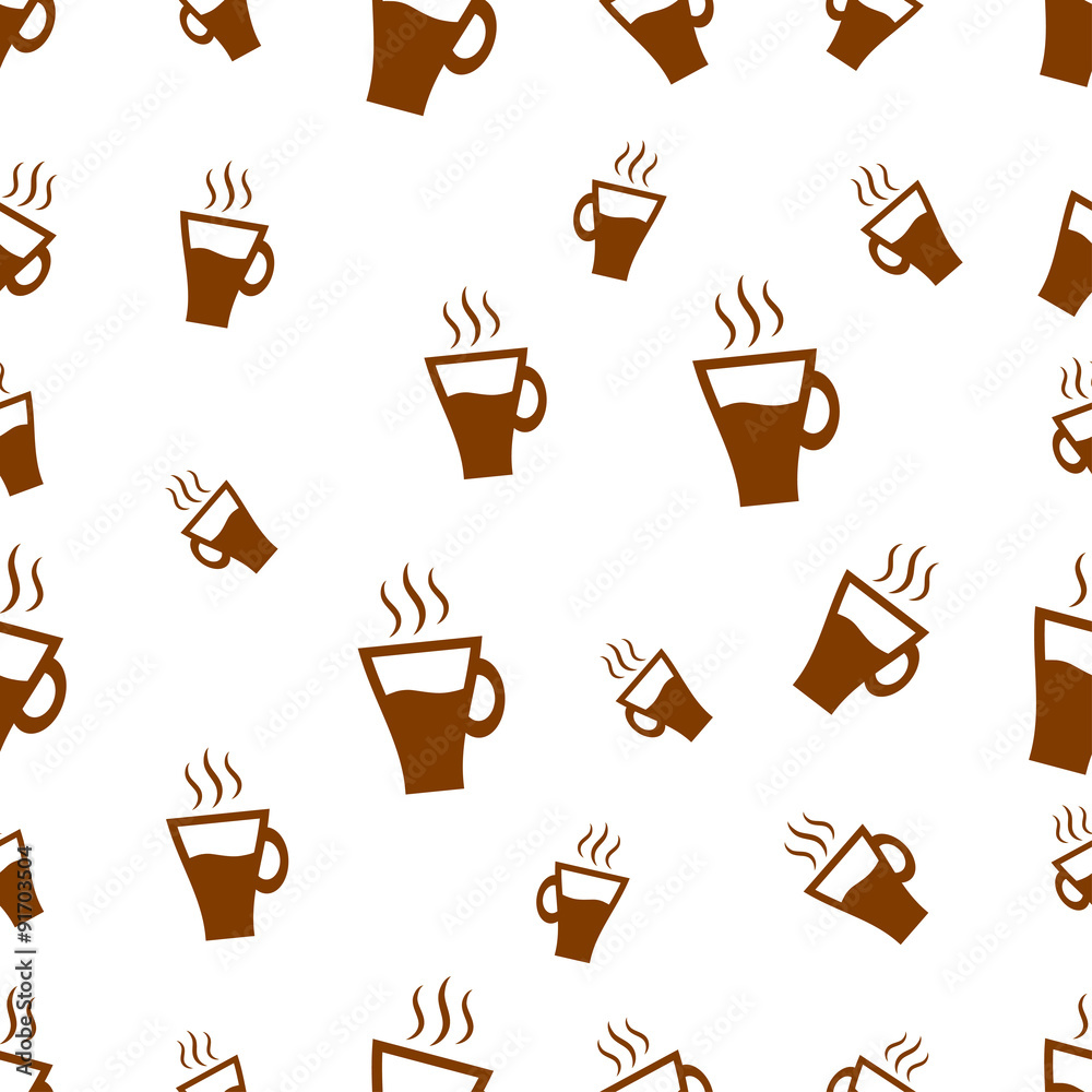 seamless pattern with coffee cup seamless pattern with coffee cup