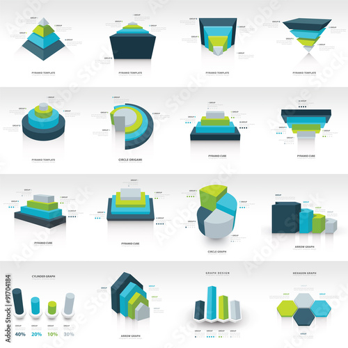 geometry  infographic template