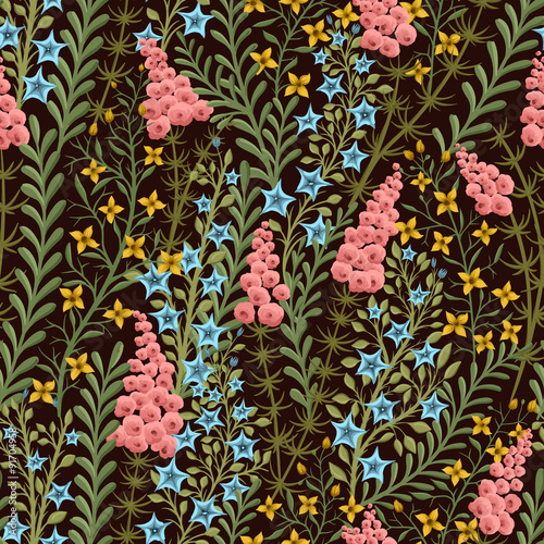 Floral seamless pattern