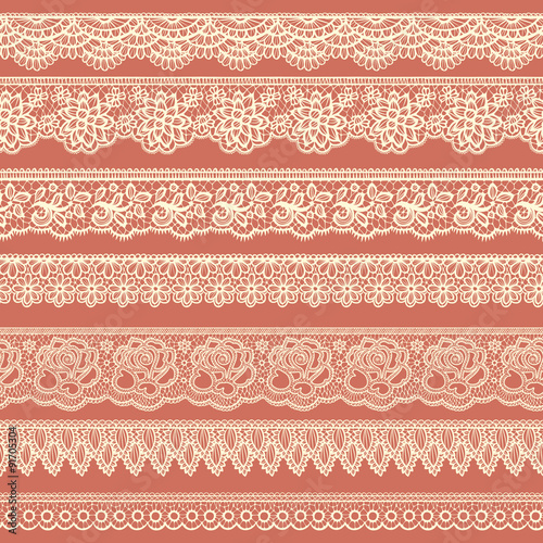 Lace borders