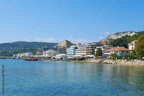 Summer cityscape of Balchik