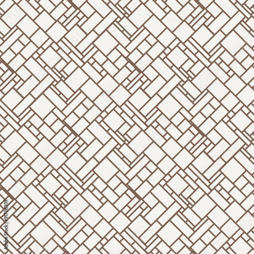 Vector seamless pattern of rectangles of different sizes