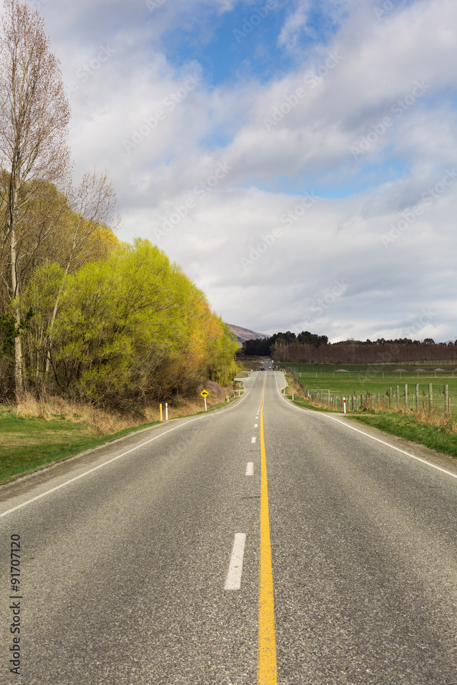 asphalt road