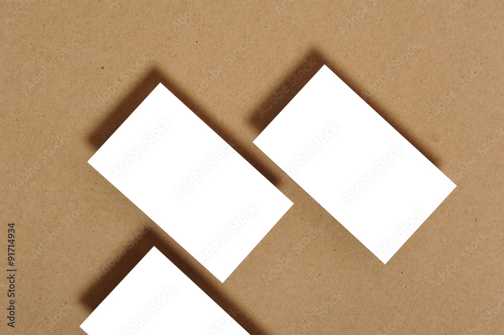 Fototapeta premium Blank Business Card