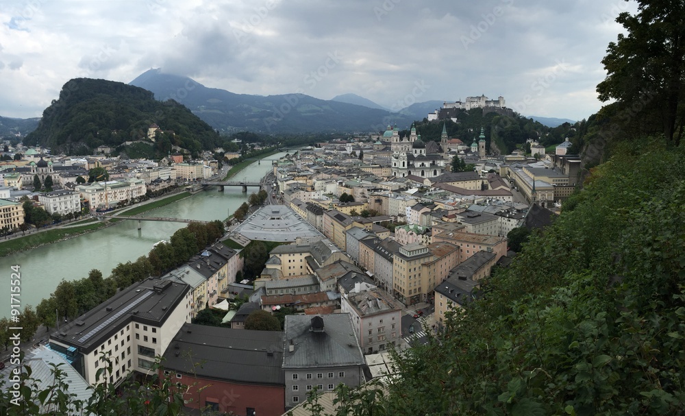 Obraz premium Salzburg Panorama