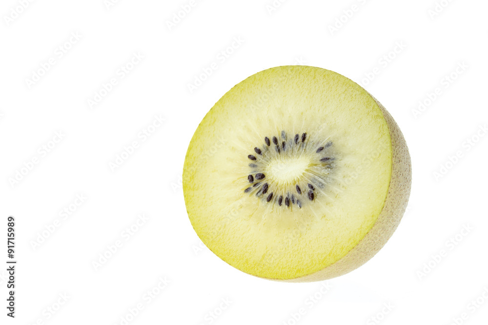 Kiwi fruit isolated on white background Kiwi fruit isolated on white background