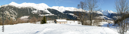 Winter landscape at Prato Leventina © fotoember