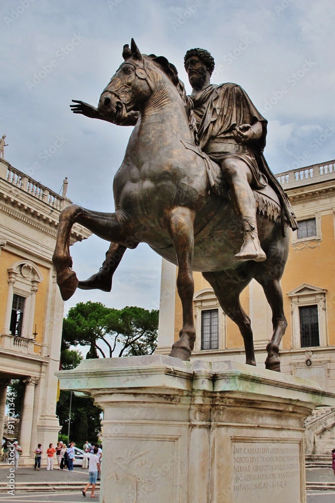 Kaiser Marc Aurel, Kapitol, Rom