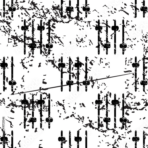 Faders pattern, grunge, monochrome