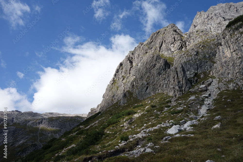 Bergmassiv im Brandner Tal - Vorarlberg - Österreich