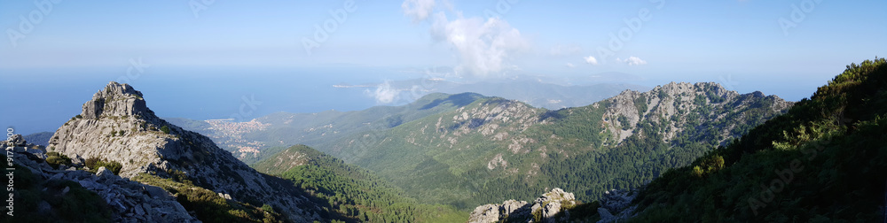 Fototapeta premium Isola d'Elba, monte Capanne