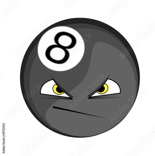 Evil eight ball